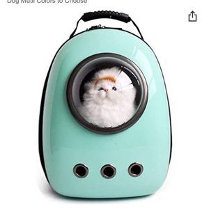 Cat carrier pet backpack